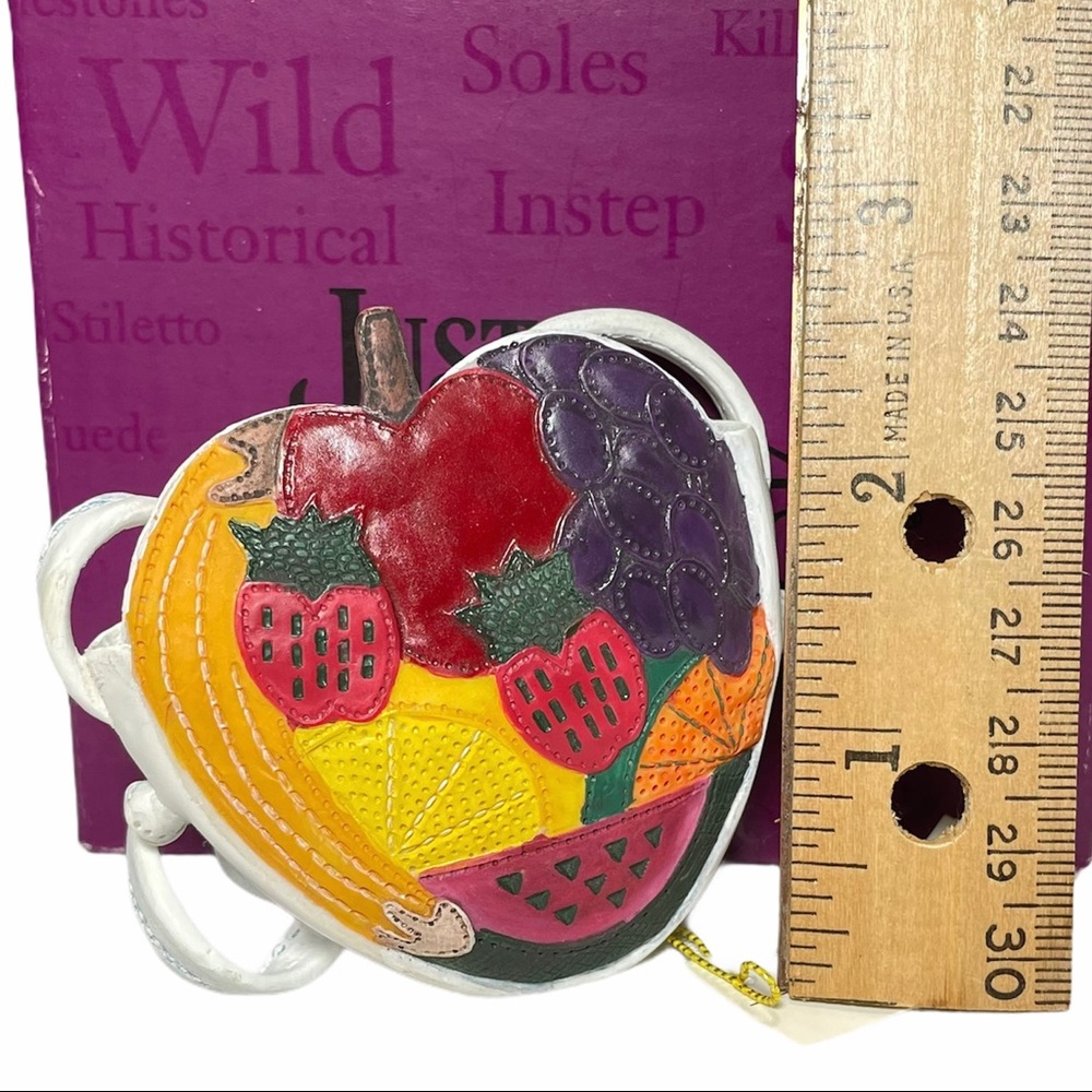 Just The Right Shoe mini Figurine Collectibles Fruity Purse Designer Fashions